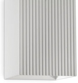 FARO 40565 - Fali lámpa SOLE 2xGU10/8W/230V fehér csipkézett szögletes