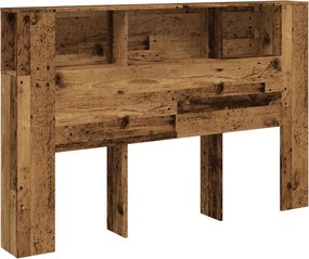 vidaXL antik fa színű szerelt fa áthidalószekrény 160x18,5x103,5 cm