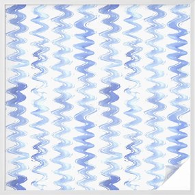 Furnér Ablakfólia Szélvédőre Adatvédelem Kék hullámok 100x100