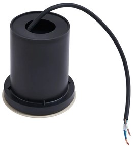 Modern bézs színű földbe süllyeszthető spotlámpa GU10 50mm állítható IP65 - Delux