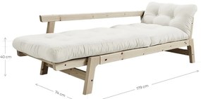 Step Natural/Dark Grey variálható kanapé - Karup Design