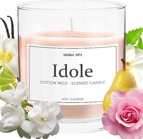 Möller Spa Idole Természetes Szójagyertya Parfüm Illattal