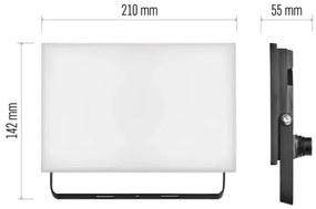 LED Reflektor TAMBO LED/50W/230V 4000K IP65