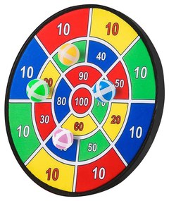 Játék darts tábla öntapadós labdákkal