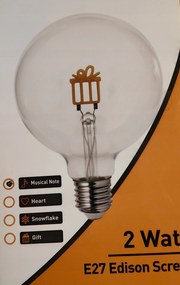 Led izzó Dekorációs Filament E27 2 Watt