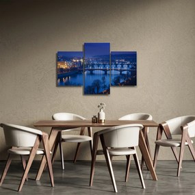 A prágai hidak képe (90x60 cm)
