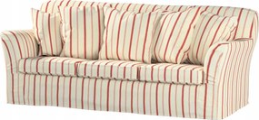 Dekoria Tomelilla 3 személyes kinyitható kanapé huzat Ikea piros