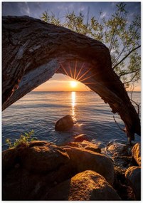 Poszterek 70x100 Sziklák Derzs Tenger