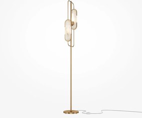 Maytoni MARMO MOD099FL-02G Állólámpa 2x40W/G9 IP20