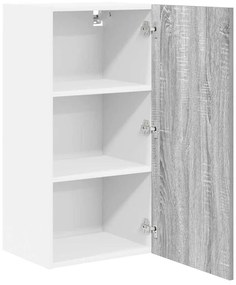 Függő szekrény Riga Szürke Sonoma és fehér 40 x 31 x 80 cm