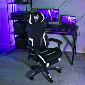 Irodai Forgószék Fekete/Fehér Színben. MAXIMO