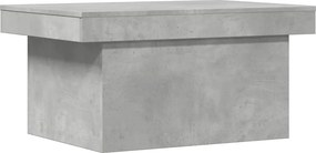 vidaXL betonszürke szerelt fa dohányzóasztal 80 x 55 x 40 cm