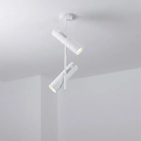 Brilagi - LED RGBW dimmelhető rúdon függesztett csillár BRANCH 2xGU10/6,5W/230V fehér
