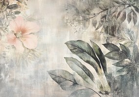 Fotótapéta Levelek a flizelinen virág Virágok fotótapéta falra Ragasztó