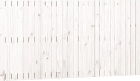 vidaXL fehér tömör fenyőfa fali fejtámla 166x3x90 cm