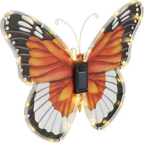 Globo 36542 Solar lámpa, műanyag több színű/matt fekete/átlátszó, ki/be kapcsoló, AAA 200mAh 1.2V elemmel, IP44, SzxM: 350x245mm, Mélység: 25mm, tartozék: 26x 0.06W 3V LED, 3000K