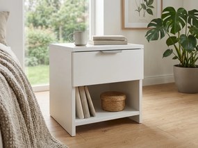 HAVANA éjjeliszekrények (2 db), fehér