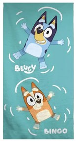 Bluey Playtime fürdőlepedő, strand törölköző 70x140cm (Fast Dry)