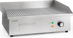 Klarstein Grillmeile 3000R, elektromos grill, 3000 W, grill lap, 54,5 x 35 cm, bordás
