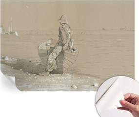 Dekoratív Öntapadós Tapéta Divatos Minták Nosztalgikus jelenet 152x104 cm