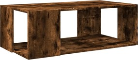 vidaXL füstös tölgy színű szerelt fa dohányzóasztal 89,5 x 48 x 30 cm