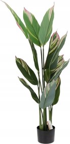 Mesterséges trópusi növény cserépben 118 cm Dekoratív egzotikus megjelenés
