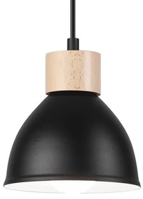 Csillár zsinóron NICO 3xE27/60W/230V fekete