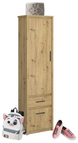 Regál Andra 2D1S (artisan tölgy). 1052743