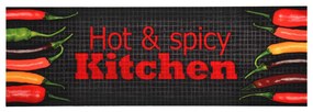 Hot &amp; Spicy&quot; mintájú mosható konyhaszőnyeg 60 x 300 cm &quot;