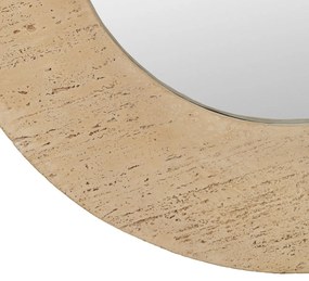 Fali tükör kő kerettel 80x80 cm Piedra – Ixia