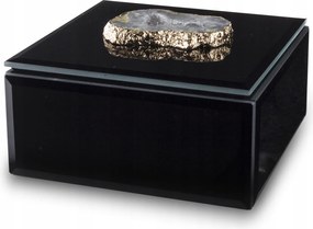 Tükrös Fekete Ékszerdoboz Glamour