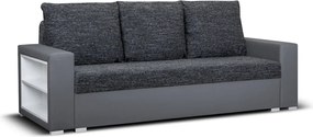 MILAN II Háromszemélyes kinyitható kanapé Szürke/szürke