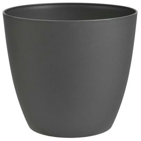 Gardenico Ella matt antracit virágtartó, átmérő 25 cm, 25 cm átmérőjű