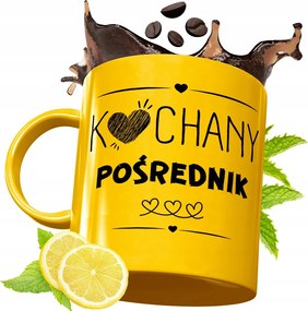 Prémium Arany Bögre Közvetítőnek Ajándék Nyomtatott Fotóval