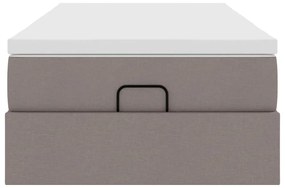 oszmán ágykeret matraccal tópszín 90x200cm szövet