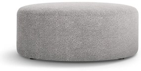 Világosszürke buklé puff Dia – Micadoni