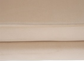 Pad Art-deco stílusban, bézs Velvet anyag/gold chróm-arany, NOBLIN