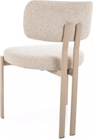 Misaki étkezőszék világosbézs/kasmír