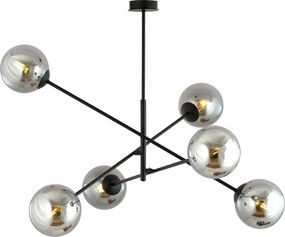 Emibig modern függeszték linear fekete grafit emi1167/6