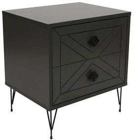 Luna Anthracite éjjeliszekrény