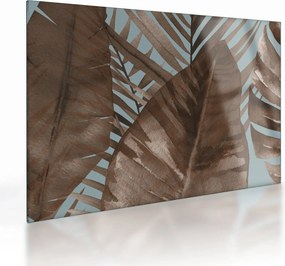 Kép - Pálma levél, akvarell (üvegen) (70x50 cm)