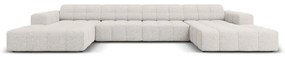Világosszürke sarokkanapé (U alakú) Chicago – Cosmopolitan Design