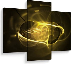 Modern absztrakt kép (90x60 cm)