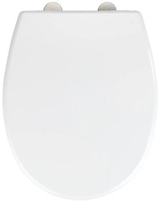 WENKO 24571100-WC VORNO NEO WC-ülőke 46x37 cm fehér/ezüst