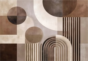 Fotótapéta Art Deco Absztrakció Hálószoba Nappali Tapéta Vlies (gyapjúszálas) 200x140