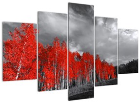 Kép - fák őszi színben (150x105 cm)