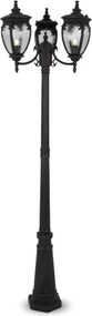 MAYTONI O414FL-03BZ FLEUR Kandeláber Antik bronz, Fekete, Arany E27 IP44