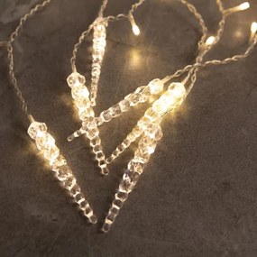 LED karácsonyi kültéri fényfüggöny 180 LED 3,5x0,7 m IP44 meleg fehér