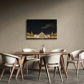 Kép - Louvre éjjel (90x60 cm)