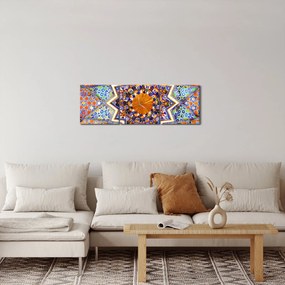 Mozaik kép (órával) (90x30 cm)